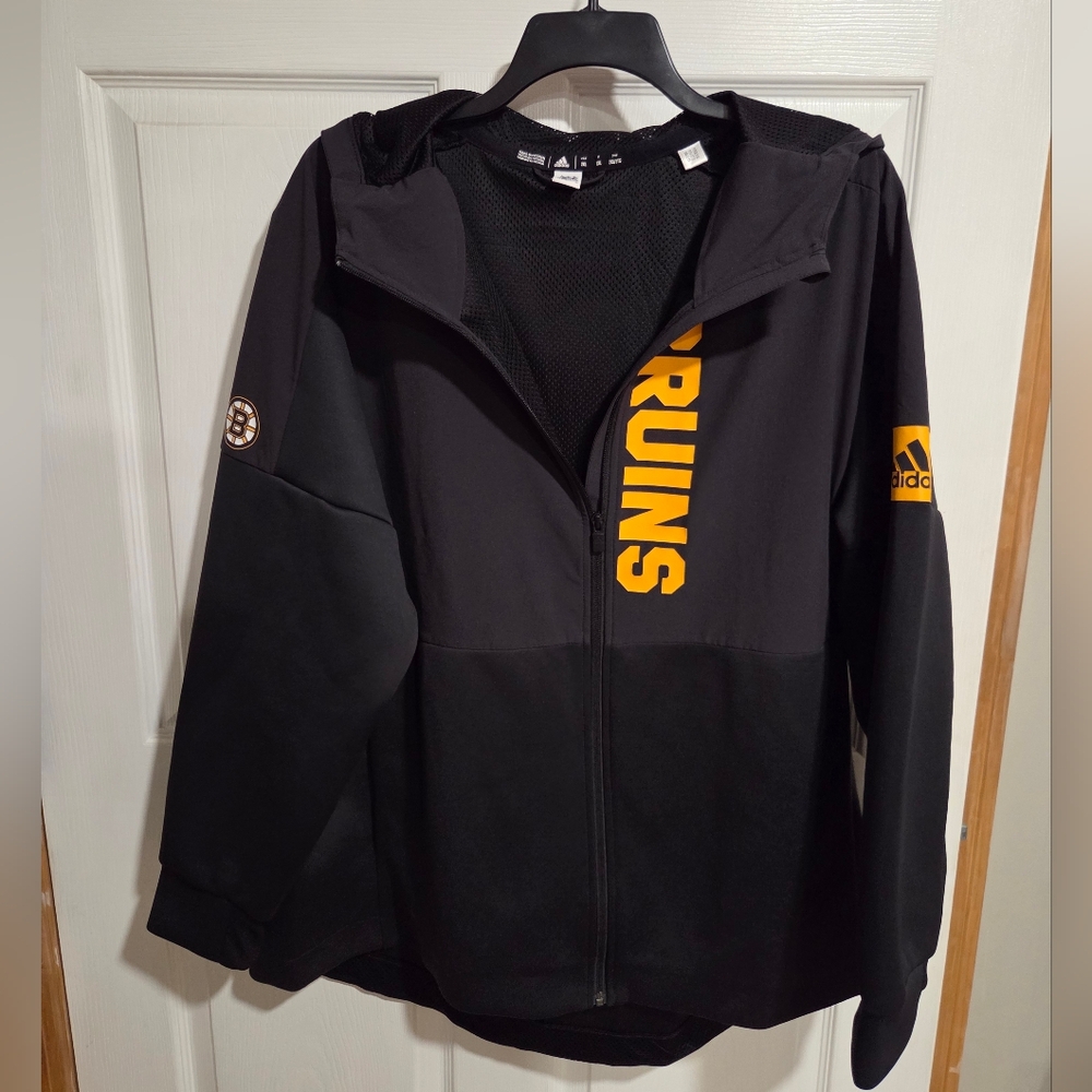 Boston Bruins Adidas Black NHL Jacket